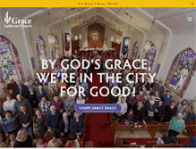 Tablet Screenshot of graceinthecity.com